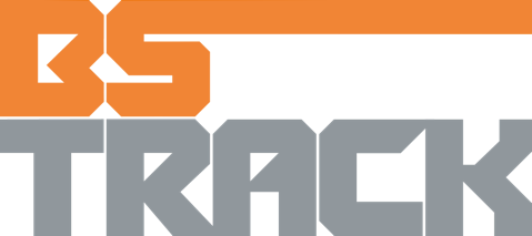 BS Track Logo white